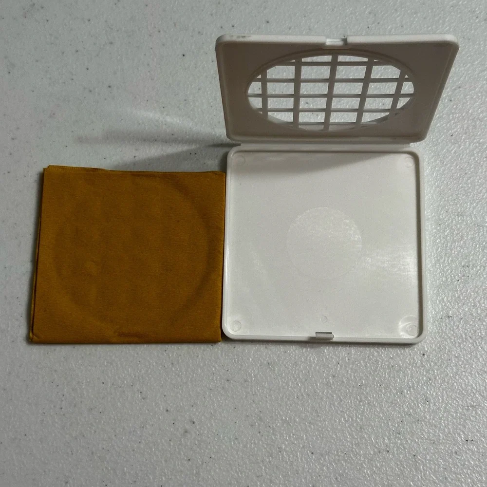 Delkids Coasters w/ Replaceable Paper Napkins Vintage Grid Set of 6 Original Box